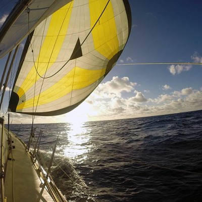 Arrivée sur les Vierges toutes voiles dehors